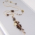 Nina Rossi Jewelry, Biżuteria, Naszyjniki, Vibrant feather necklace