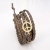 wrap-around leather bracelet  / Nina Rossi Jewelry / Biżuteria / Bransolety