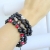 scull double  leather bracelet / Nina Rossi Jewelry / Biżuteria / Bransolety