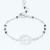 Peace charm bracelet / Nina Rossi Jewelry / Biżuteria / Bransolety