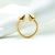 gold spike ring / Nina Rossi Jewelry / Biżuteria / Pierścionki
