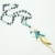 Nina Rossi Jewelry, Biżuteria, Naszyjniki, Multi charms pearl necklace