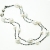 Nina Rossi Jewelry, Biżuteria, Naszyjniki, Long pearl necklace with spinel 