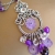 Sweet petunia naszyjnik -  srebro proby 930/999, ametyst / Nina Rossi Jewelry / Biżuteria / Naszyjniki