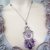 Sweet petunia naszyjnik -  srebro proby 930/999, ametyst / Nina Rossi Jewelry / Biżuteria / Naszyjniki