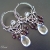 Fall hoops  earrings  / Nina Rossi Jewelry / Biżuteria / Kolczyki