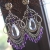 Nina Rossi Jewelry, Biżuteria, Kolczyki, Purple drops - kandelabry