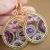 Glistening Mosaic Paisley - REZERWACJA / Nina Rossi Jewelry / Biżuteria / Kolczyki