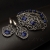 Iza Malczyk, Biżuteria, Komplety, Nuit Etoilee - unikatowy komplet ze srebra i lapisu lazuli - REZERWACJA