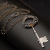 Iza Malczyk, Biżuteria, Naszyjniki, Castello di Sole - unikatowy naszyjnik z wisiorem w kształcie klucza - REZERWACJA