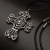 Iza Malczyk, Biżuteria, Naszyjniki, Omnia - unikatowy naszyjnik z wisiorem w kształcie krzyża wykonanym ze srebra