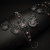 Iza Malczyk, Biżuteria, Komplety, Pink Moon - srebrny komplet wykonany na zamówienie