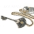 Chambre Etoilee - srebrny naszyjnik z wisiorem w kształcie klucza / Iza Malczyk / Biżuteria / Naszyjniki
