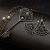 Iza Malczyk, Biżuteria, Kolczyki, Chambre Etoilee - srebrne oksydowane kolczyki ze złotymi elementami