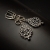 Iza Malczyk, Biżuteria, Kolczyki, Mazu II - srebrne kolczyki z szafirami i perłami