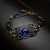 Iza Malczyk, Biżuteria, Bransolety, Moira - unikatowa srebrna bransoleta ze złoceniami