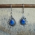 Helluin - srebrne kolczyki z lapis lazuli / Rivendell / Biżuteria / Kolczyki