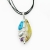 Srebrny wisiorek z bursztynem, perłą, ametystem i turkusem ID:180906 / AmberGallery / Biżuteria / Wisiory