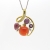 AmberGallery, Biżuteria, Wisiory, Unikatowy srebrny wisiorek z kamieniami naturalnymi ID:190129