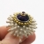 AmberGallery, Biżuteria, Pierścionki,  Srebrny unikatowy pierścionek z ametystem i rodolitem-ID:210232