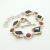 AmberGallery, Biżuteria, Bransolety, Srebrna bransoletka z granatem i koralem ID: 230212