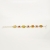 Srebrna bransoletka z bursztynem, perłami i koralem ID: 220424 / AmberGallery / Biżuteria / Bransolety