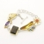 AmberGallery, Biżuteria, Bransolety, Srebrna bransoletka z bursztynem i kamieniami jubilerskimi ID: 230511