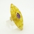 AmberGallery, Biżuteria, Pierścionki, Duży pierścionek bursztynowy z fasetowanym ametystem  ID: 231038