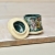 Pojemnik ceramiczny z pokrywką - kolorowy zielony turkus / GOceramika / Dekoracja Wnętrz / Ceramika