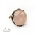 rose quartz... regulowany pierścionek z różowym kwarcem / lookrecya / Biżuteria / Pierścionki