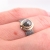 noc komety... srebrno-złoty pierścionek z surowym diamentem / lookrecya / Biżuteria / Pierścionki