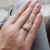 not so grey... pierścionek z czarnym diamentem / lookrecya / Biżuteria / Pierścionki