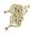PiLLow Design, Biżuteria, Kolczyki, Wiktoria! Kolczyki ślubne ecru z fioletem
