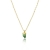 Mario Design, Biżuteria, Naszyjniki, Naszyjnik ze złota z zielonym naturalnym turmalinem 