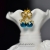 PASIÓN, Biżuteria, Kolczyki, MALA - Złocone krótkie kolczyki na sztyftach z turkusowymi Kwarcami Paraiba i Opalami etiopskimi