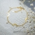 NEW MOON - złocona bransoletka z naturalnymi Perłami i półksiężycami / PASIÓN / Biżuteria / Bransolety