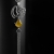 Marlis - oryginalny srebrny naszyjnik z żółtym kwarcem rutylowym, wykonany ręcznie / CIBA / Biżuteria / Naszyjniki