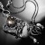 Dairine - baśniowy srebrny naszyjnik z pięknym kwarcem rutylowym, wykonany ręcznie / CIBA / Biżuteria / Naszyjniki