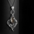 Dairine - baśniowy srebrny naszyjnik z pięknym kwarcem rutylowym, wykonany ręcznie / CIBA / Biżuteria / Naszyjniki
