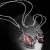 Ourania - uroczy srebrny naszyjnik z pięknym różowym opalem i rubinem, wykonany ręcznie / CIBA / Biżuteria / Naszyjniki