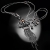 Ingalill - elegancki srebrny naszyjnik z pięknym jaspisem oceanicznym, wykonany ręcznie / CIBA / Biżuteria / Naszyjniki