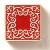 dekory ostinato małe czerwone / pracowniazona / Dekoracja Wnętrz / Ceramika