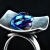 Srebrny pierścionek z tytanem TITAN CRUSH