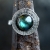 SHAMBALA, Biżuteria, Pierścionki, Srebrny pierścionek tribal z naturalnym kamieniem, labradoryt