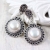 Srebrne kolczyki z perłami - &quot;Old White&quot;