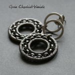 Gosia Chru�ciel-Waniek, bizuteria, kolczyki, Silver