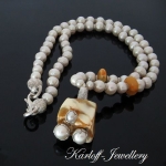 Karloff - Jewellery, bizuteria, naszyjniki, KARMEL WANILIA I MI�D