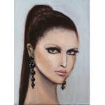 zavada, dekoracja-wnetrz, obrazy, Poppy-cykl portret�w kobiecych