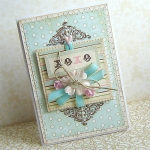 Karola Witczak, scrapbooking, kartki, XOXO - kartka okoliczno�ciowa