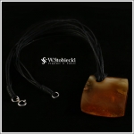 wstobiecki, bizuteria, wisiory, S�ONECZNY -  wisior z bursztynem